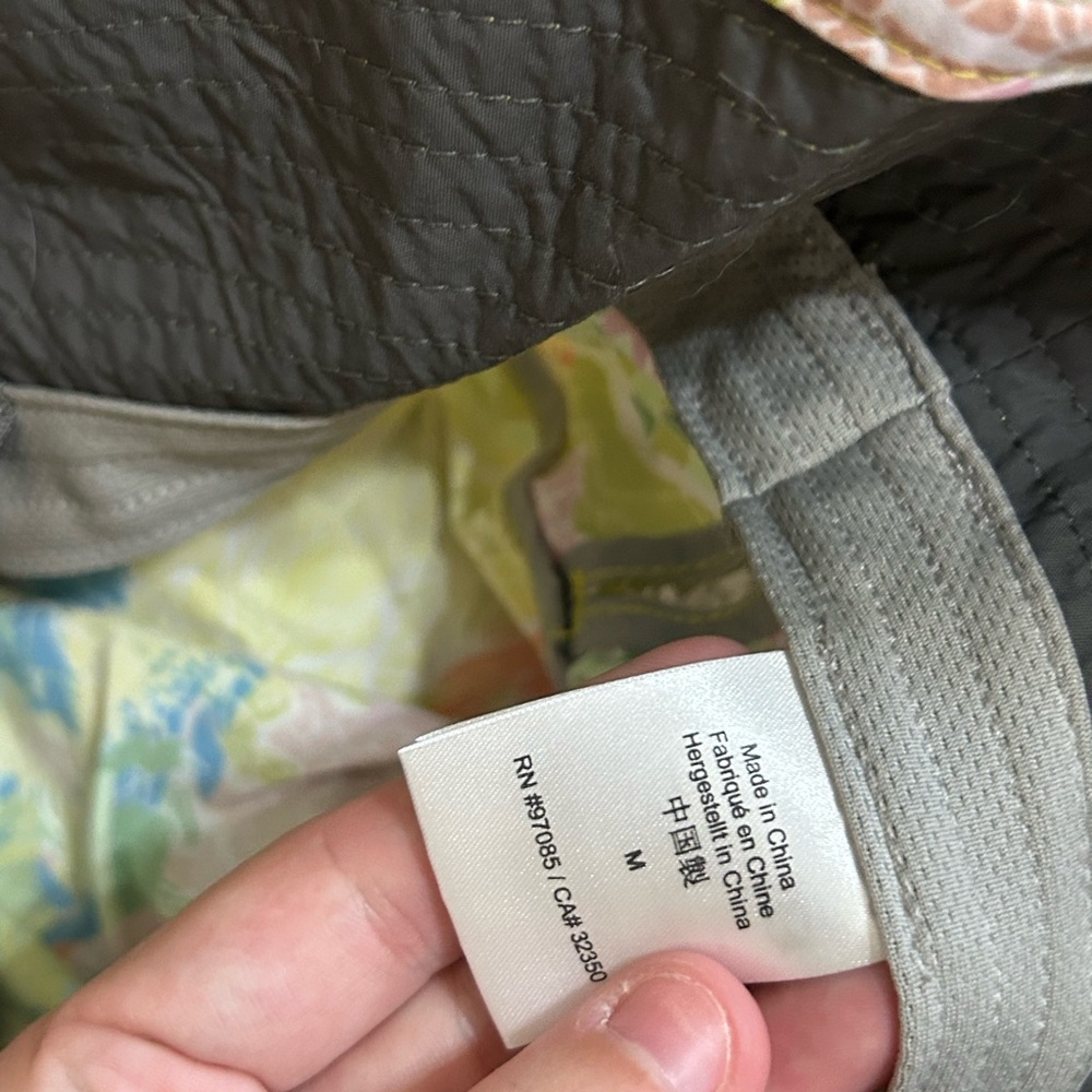 Outdoor Research Solaris Printed Sun Bucket Multicolor Nylon Women's Size Medium - Picture 8 of 10